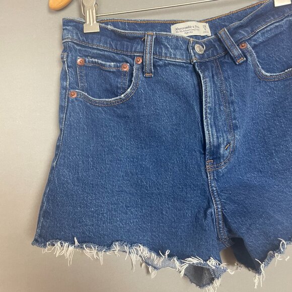 Abercrombie & Fitch The '90s Relaxed Cutoff Short High Rise Shorts Women 28 / 6 - Picture 3 of 10